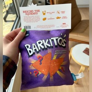 NWT Bark Brand Chip Bag Dog Toy